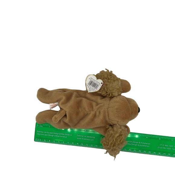 RARE Ty Beanie Baby Spunky the Dog MINT CONDITION 1997 w/ PE pellets &  3 tag er - Picture 13 of 13